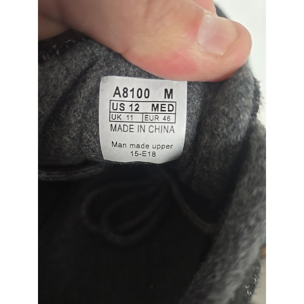 Apex Men's A8100 Casual Athletic Shoe Charcoal Size 12M - Picture 5 of 7